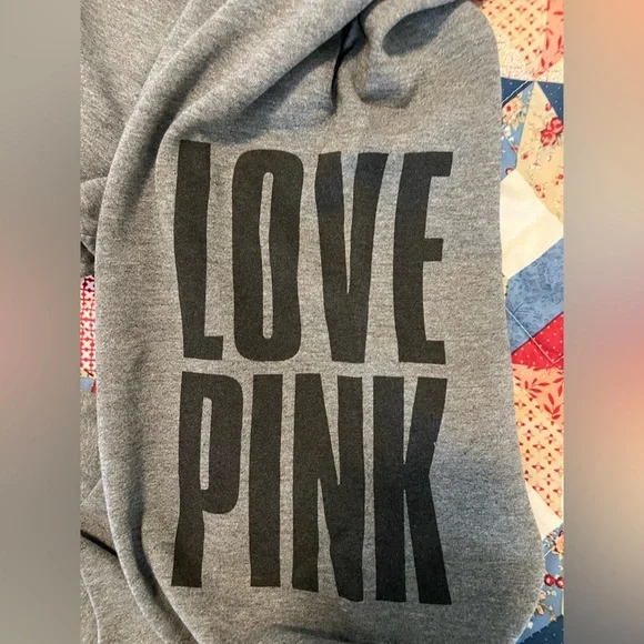 Victorias Secret Pink Grey Sweatpants - Picture 7 of 7